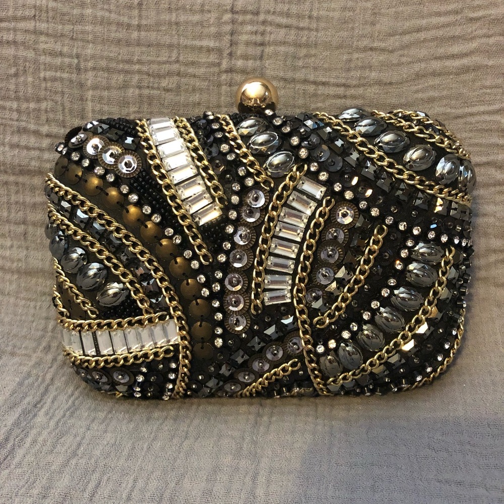 Art Deco Beaded Clutch